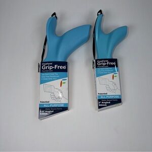 FreeForm 2.5" And 1.5x2 All-Purpose Grip-Free Fatigue Reducing Paint Brush LOT-3